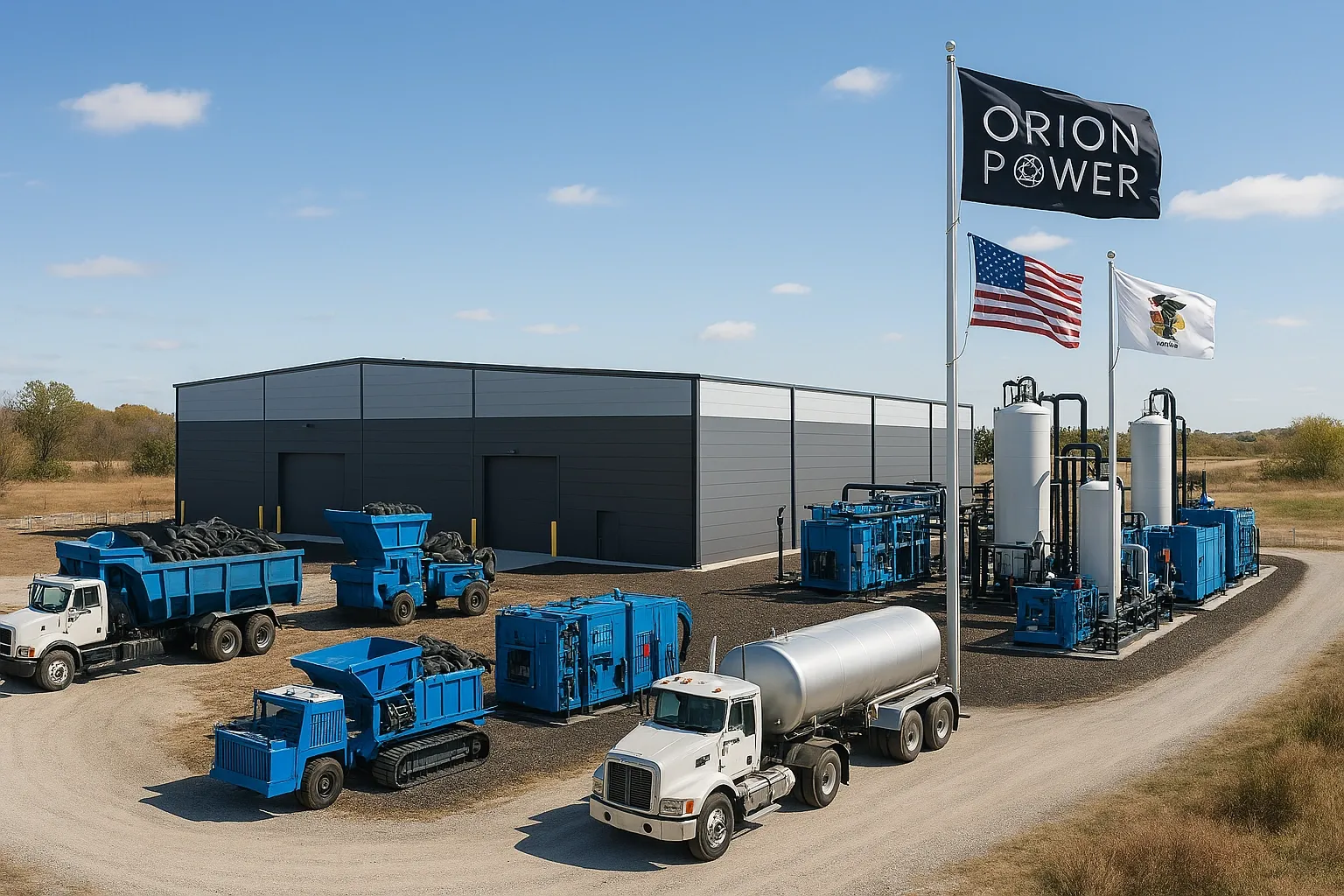 Orion Power manufacturing facility in Corona, CA